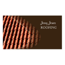 Roofing, photo business cards