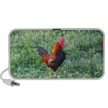 Rooster Doodle Travelling Speakers