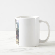 Rooster Hen Chicken Doves Mug