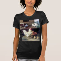 Rooster Hen Chicken Doves T-shirt
