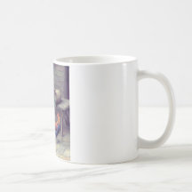 Rooster Turnip Basket Hens Coffee Mugs