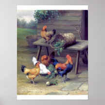 Rooster turnips farm posters