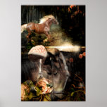 Rooted in God's Love (Horse Art Poster)