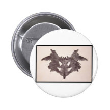 Rorschach Inkblot 1.0 Pinback Button