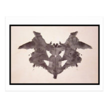 Rorschach Inkblot 1.0 Post Cards