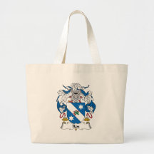 Ros Family Crest Tote Bags