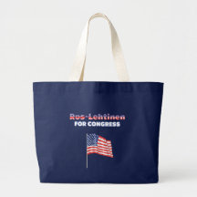Ros-Lehtinen for Congress Patriotic American Flag Bags