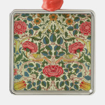 'Rose', 1883 (printed cotton) Christmas Ornaments