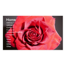 Rose Business Cards