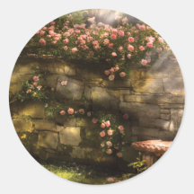 Rose - In the rose garden Sticker