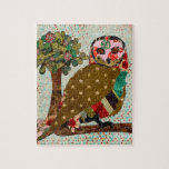 Rose Owl Floral Puzzle puzzles