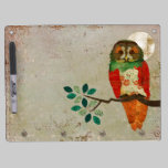 Rose Owl Full Moon Dry Erase Board dry erase boards