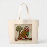 Rose Owl Serenity  Bag