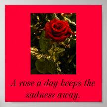 Rose print