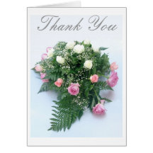 Rose Spray, Thank You Cards