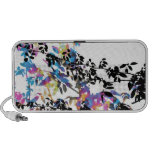 Rose Vine Doodle Travelling Speakers