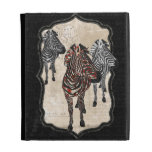 Rose Zebra Shadows Caseable Case iPad Case