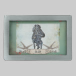 Rose Zebras Retro Dad Belt Buckle belt buckles