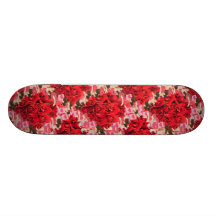 roses and hearts skateboard decks