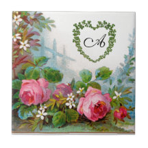 ROSES & JASMINES CERAMIC TILE