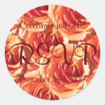 Roses RSVP Sticker