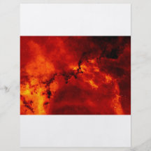 Rosette Nebula Photo Custom Flyer