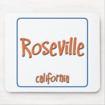 Roseville California BlueBox Mouse Pad