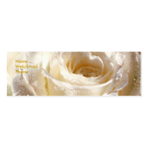 Rosey Profile card Business Card Template