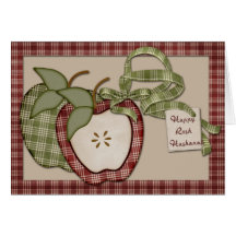 Rosh Hashanah Apples Greeting Cards