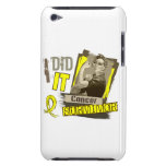 Rosie Sepia I Did It Bladder Cancer.png iPod Touch Case