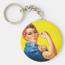 Rosie the Riveter Keychain
