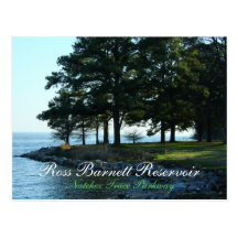 Ross Barnett Reservoir on Natchez Trace Parkway Postcard