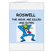 ROSWELL GREETING CARD