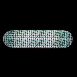 Rotating Circles - Ocean Green and Dk Green skateboards