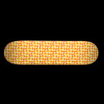 Rotating Circles - Orange and Amber skateboards