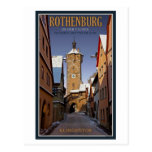 Rothenburg od Tauber - Klingentor - Winter Post Card