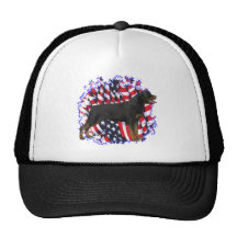Rottweiler Patriot Hats