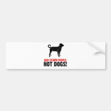Rottweiler (Undocked Tail) Bumper Stickers