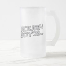 Rough BoyZZ Frosted Beer Mug