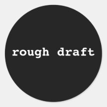 rough draught stickers