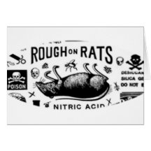 Rough On Rats Card