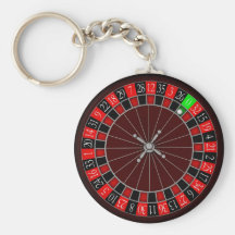 ROULETTE WHEEL KEYCHAINS