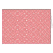 Round n Round - in Pink Greeting Card