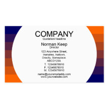 Round Panel - Colour Transition 03 Business Cards