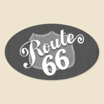 Route 66 Weatherboard stickers