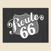 Route 66 Weatherboard postcards
