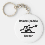 Rowers Paddler Harder Key Chain