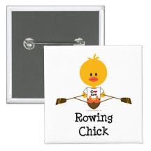 Rowing Chick Button
