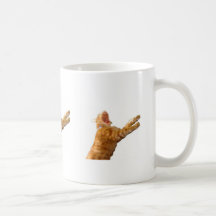 "ROWR!" ~ Louie isn't always a quiet kitty! Mug