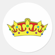 Royal Crown Gear Stickers